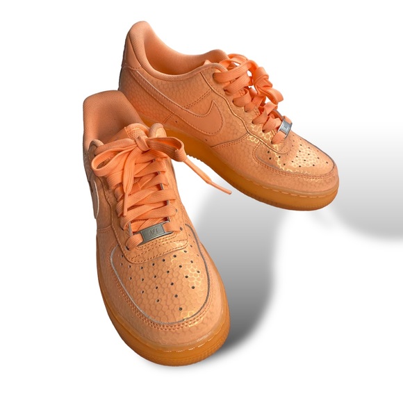 Nike Shoes - Nike Air Force 1  07 PRM Sunset Glow Snake Reptile Pattern Sneakers Womens 6.5